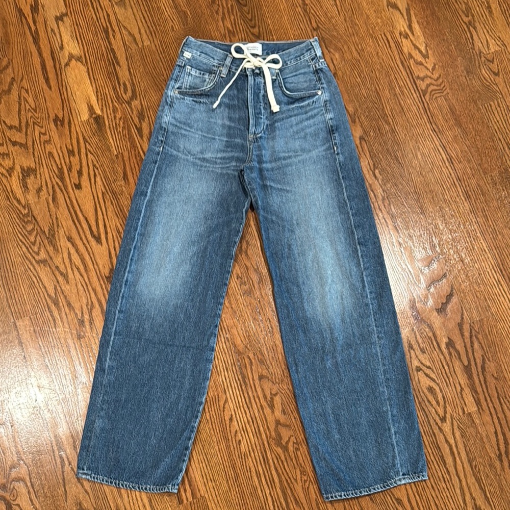 Citizens Of Humanity Brynn Trouser in Atlantis with Drawstring Waist